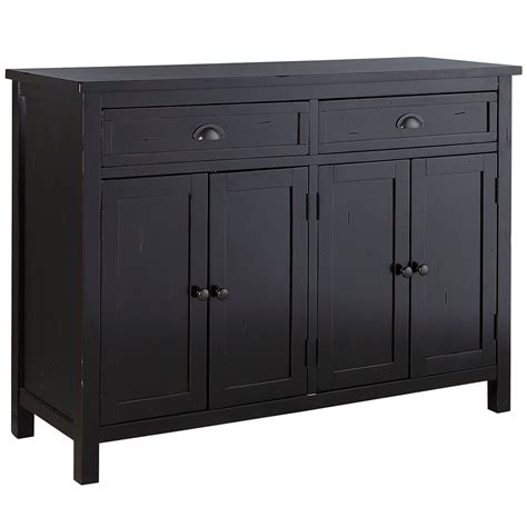 Torrance Rubbed Black Buffet Table | Pier 1 Imports