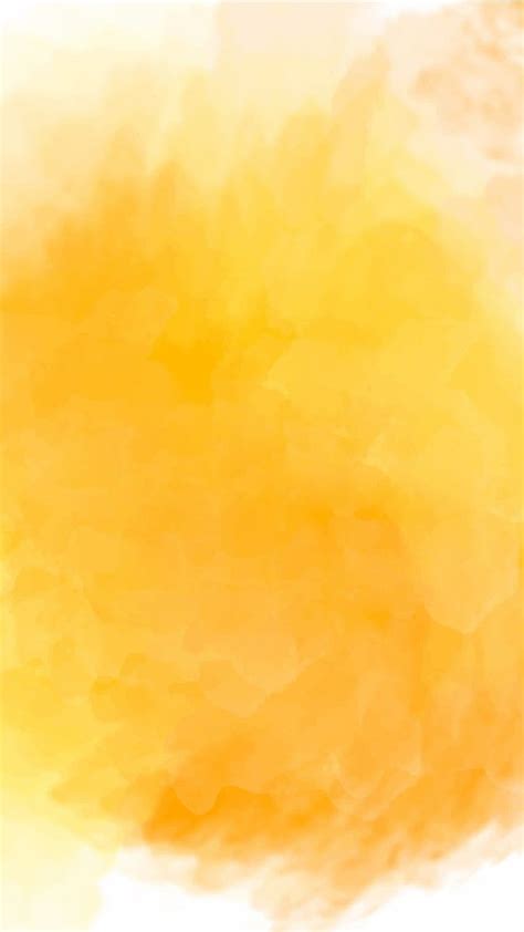 720P Free download | Aesthetic Yellow Ombre Backgrounds, yellow watercolor HD phone wallpaper ...