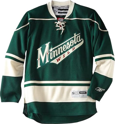 Amazon.com : NHL Minnesota Wild Premier Jersey, Green, Medium : Sports Fan Hockey Jerseys : Clothing