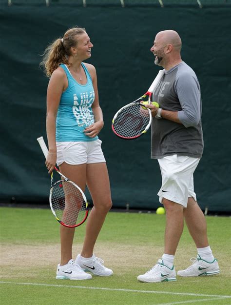 Petra smile and coach - Petra Kvitova Photo (31382331) - Fanpop