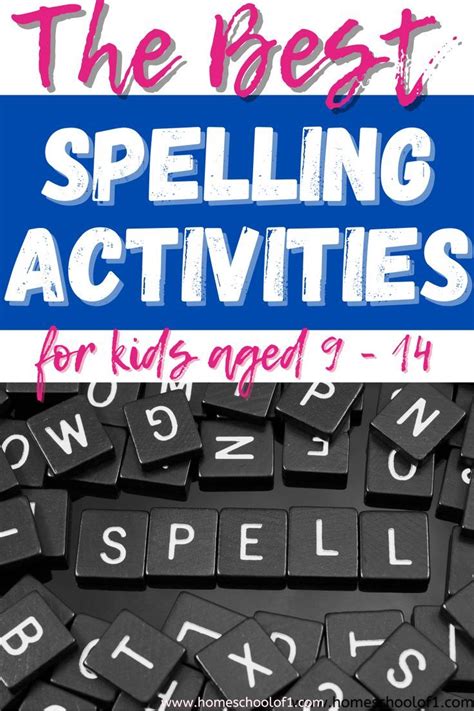 Best Spelling Activities for Middle School