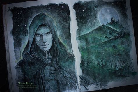 The Necromancer of Dol Guldur by *Kinko-White | Hobbit artwork, The hobbit, The hobbit art