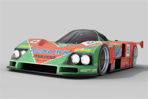 Mazda 787b 3D model - TurboSquid 1386186