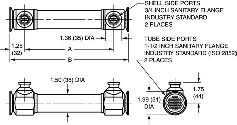 Model # 01085-18, Shell & Tube Heat Exchanger - Exergy, LLC