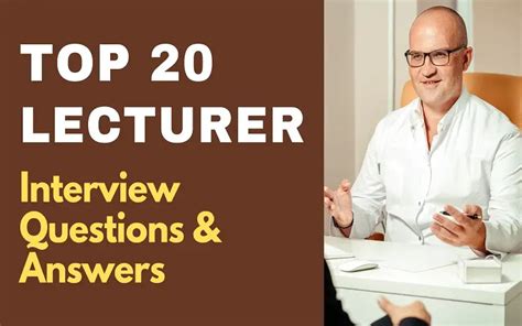 Top 20 Lecturer Interview Questions and Answers for 2023 – ProjectPractical