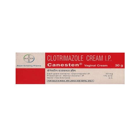 Canesten Vaginal Cream at Rs 100/piece | Women's Health in Nagpur | ID: 11106633655