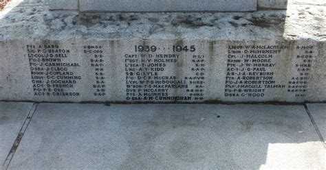 BRIDGE OF WEIR - War Memorials Online