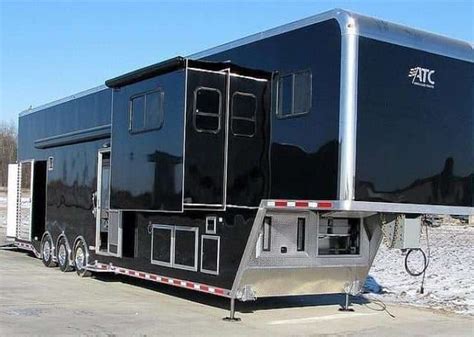 Car Haulers & Race Trailers with Living Quarters | MO Great Dane / Total Trailers