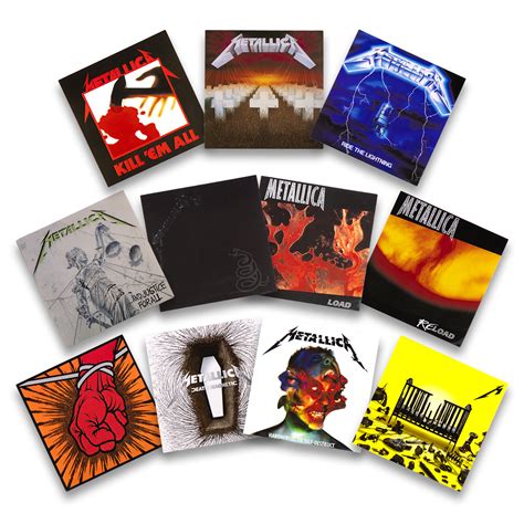 Album Cover Sticker Set | Metallica.com