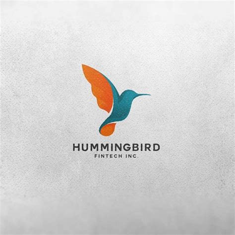 Design a bright and fun hummingbird themed logo for a startup by ...