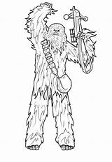 Chewbacca Coloring Pages sketch template