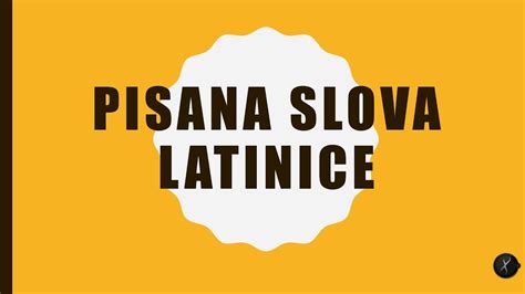 Pisana slova latinice C, Č, Ć, G - YouTube