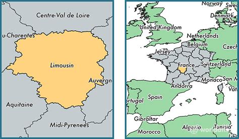 Where is Limousin metropolitan region? / Where is Limousin Located in ...