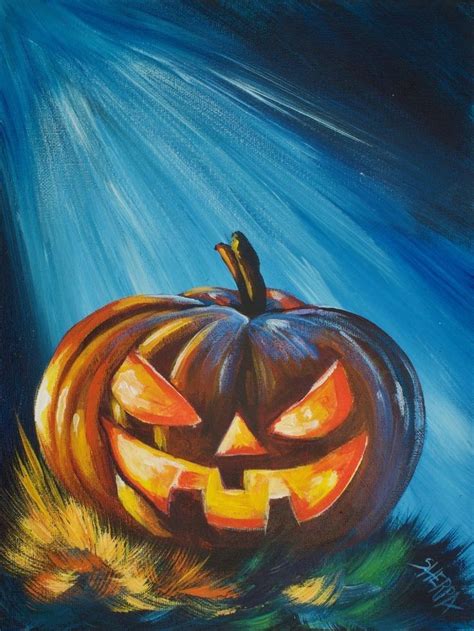 Pin by Daily Doses of Horror & Hallow on Halloween Paintings | Halloween painting, Halloween ...