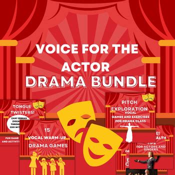 Voice for the Actor Bundle - Drama Games, Lessons, and Vocal Health Tips