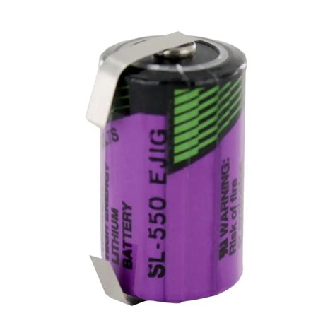 Tadiran Lithium SL550/T 1/2 AA Tagged Battery - Cell Pack Solutions