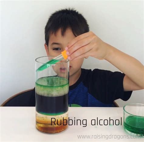 Liquid Density Experiment * ages 4+ ⋆ Raising Dragons