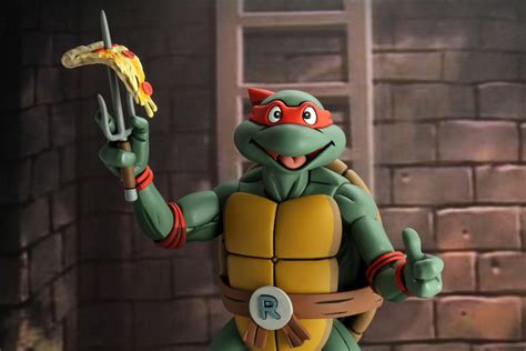 Toys & Hobbies Teenage Mutant Ninja Turtles Neca Raphael In Disguise 1:4 Scale Action Figure ...