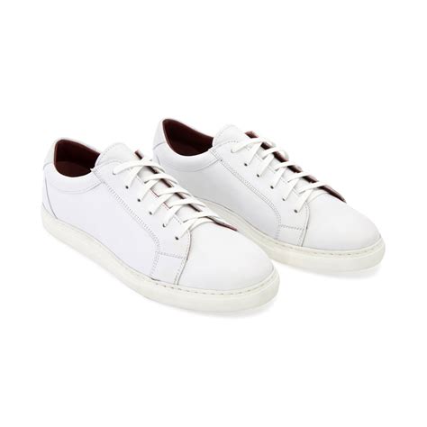 White leather Sneakers for men and women