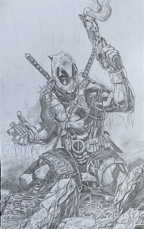 Drawings Of Deadpool