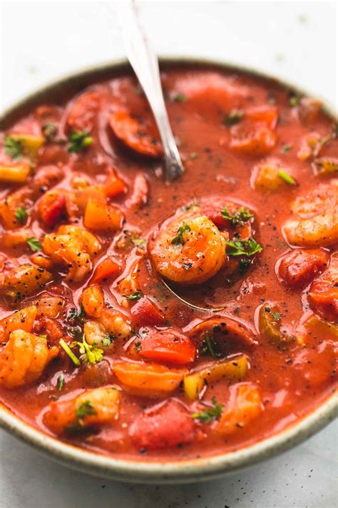 Shrimp and Sausage Gumbo | lecremedelacrumb.com | Shrimp and sausage ...