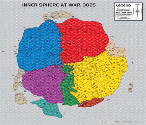 Catalyst Game Labs : BattleTech Inner Sphere At War Maps