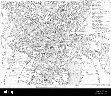 Belfast Street Map