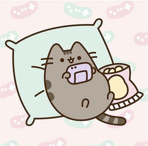 Pusheen The Cat Pusheen Papel De Parede Gatos Desenhos De Animais Fofos ...