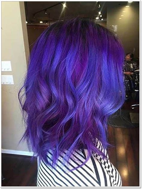 Blue And Purple Hair Color