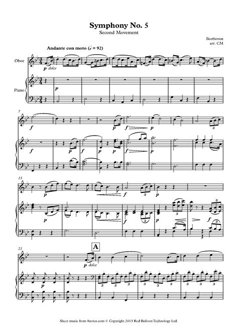 Free Oboe Sheet Music, Lessons & Resources - 8notes.com