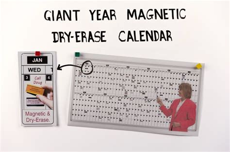 Large #Magnetic #Whiteboard #Calendars | Magnetic dry erase calendar ...