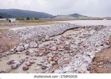 View Sediment Basin Construction Site During Stock Photo 1758910535 ...