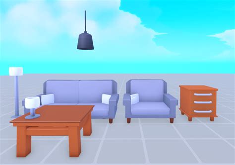 Roblox Furniture Asset Pack By DevNexus – Clearly Development