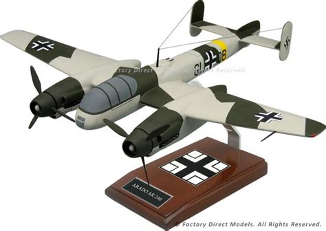 Arado AR-240 Model Airplane | Factory Direct Models