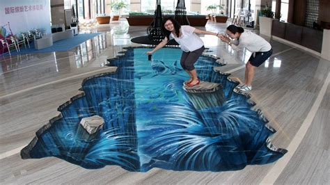 3d Floor Art Ideas On Pinterest - YouTube