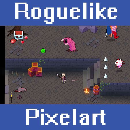 Pixelart Roguelike — construct 3 shop