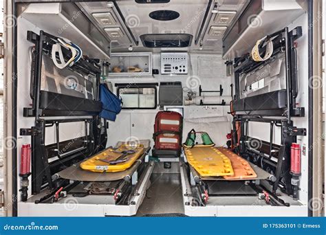 Ambulance Interior Details - First Aid Crew Editorial Photo ...