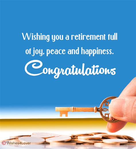 Best Retirement Wishes for Colleagues - Wishes4Lover