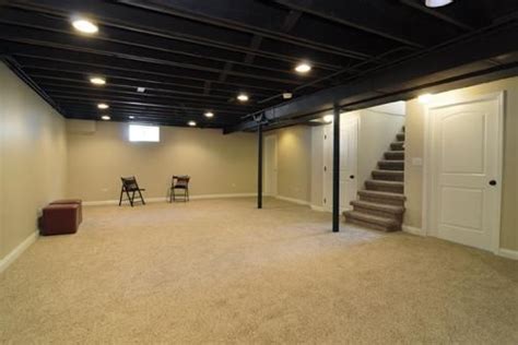 spray paint basement ceiling black | Basement remodeling, Basement makeover, Finishing basement