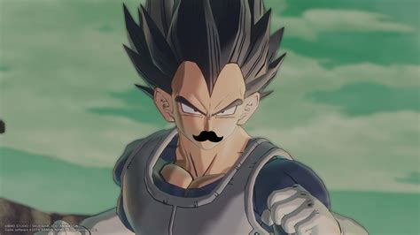 Vegeta's Moustache. : r/dbxv