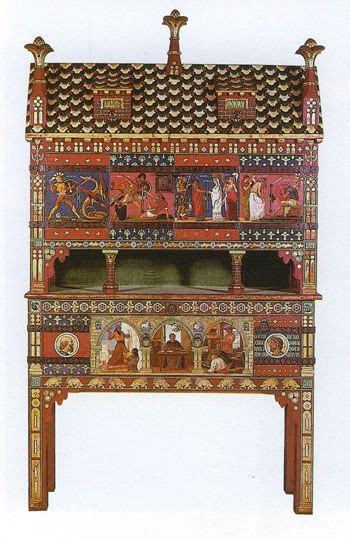 William Burges - Arts & Crafts Home | Antique folk art, Art and craft design, Arts crafts style