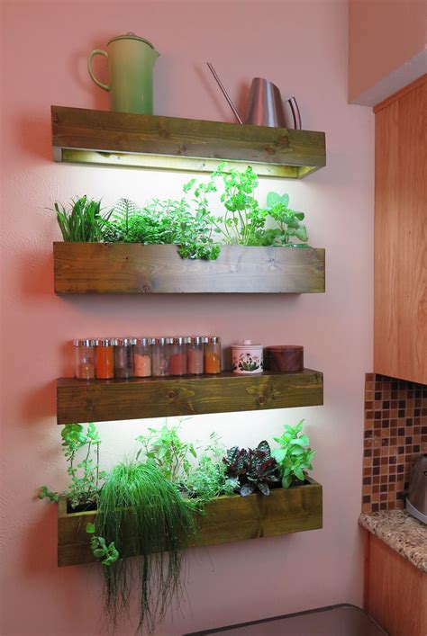 Plantgeek Chic - Custom Kitchen Grow Light… | Halleck Horticultural | Vertical garden indoor ...