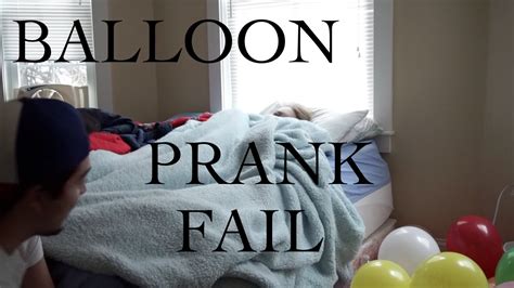 BALLOON POP PRANK - YouTube