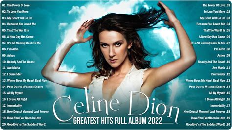 Celine Dion Top Songs - Celine Dion Greatest Hits Playlist 2023 - YouTube