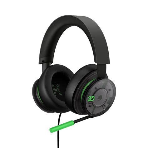 Microsoft Wired Stereo Headset for Xbox Series X 20th Anniversary ...