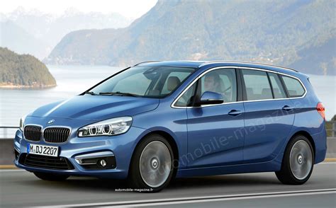 BMW 2 Series Active Tourer MPV 7 seater - Rendering