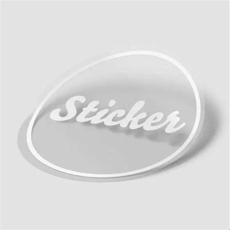 Transparent Stickers at Rs .50/piece | Mumbai | ID: 1187029562