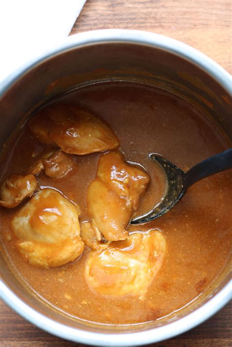 Instant Pot Peanut Butter Chicken - 365 Days of Slow Cooking and Pressure Cooking