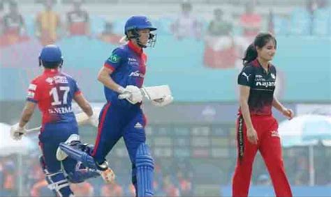 RCB Vs DC WPL Highlights : Royal Challenger Bangalore vs DC