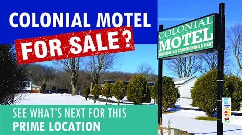 Colonial Motel For Sale?